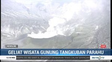 Geliat Wisata Gunung Tangkuban Parahu Pascaerupsi