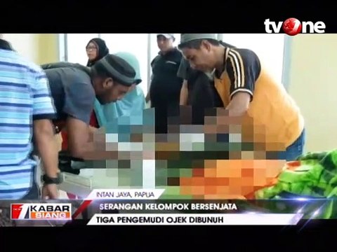 Tiga Tukang Ojek di Papua Tewas Ditembak KKB