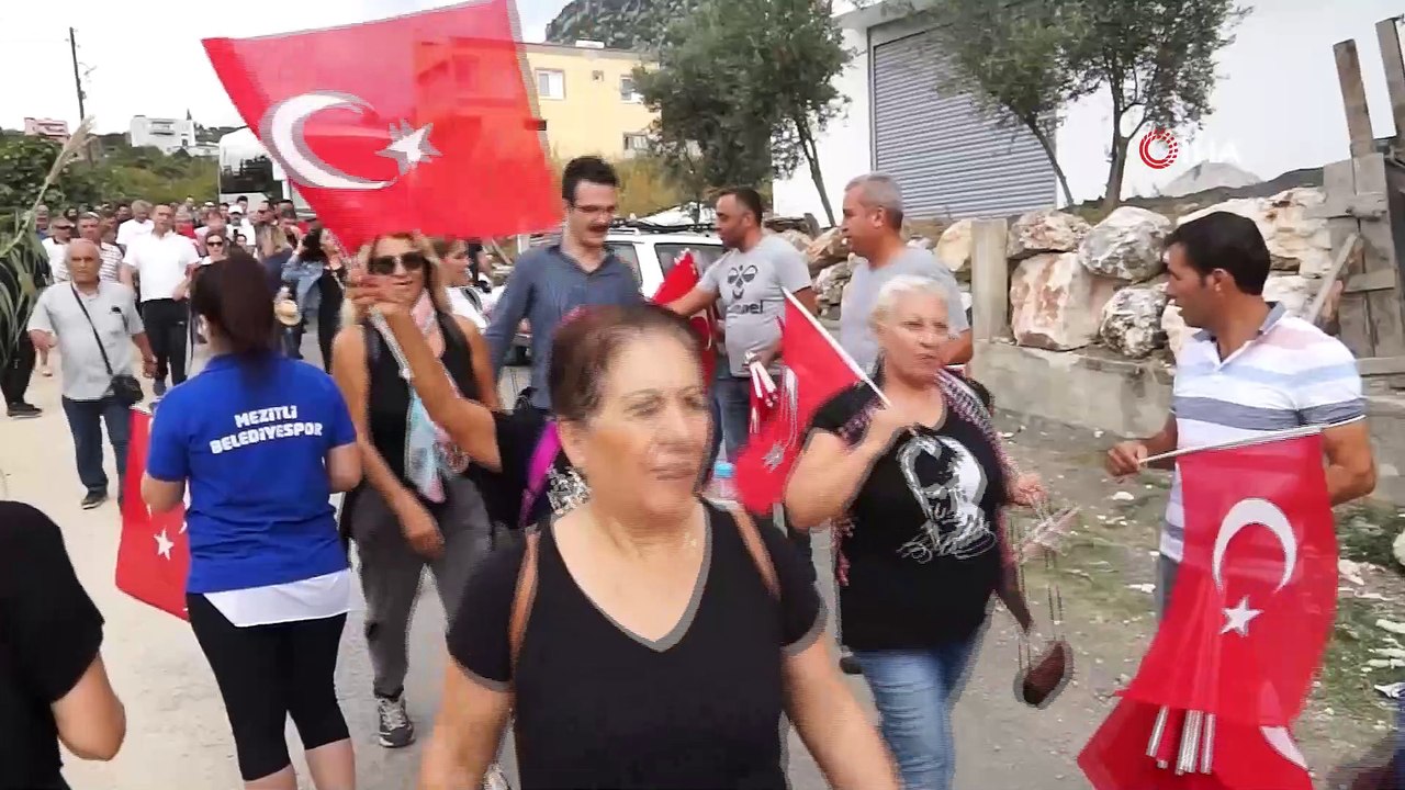 Mersinliler doğa yürüyüşünde buluştu