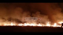 Flakët e zjarrit përfshijnë Bjeshkët e Kallabakut, digjen qindra hektarë tokë