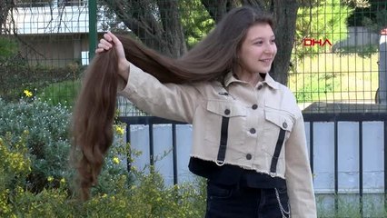 'Rapunzel pelin' dünya çocuk rekorları kitabı'na girdi