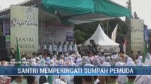 Ribuan Santri di Kudus Gelar Parade Sumpah Pemuda