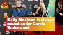 Kelly Clarkson Is Mistaken For Carrie Underwood