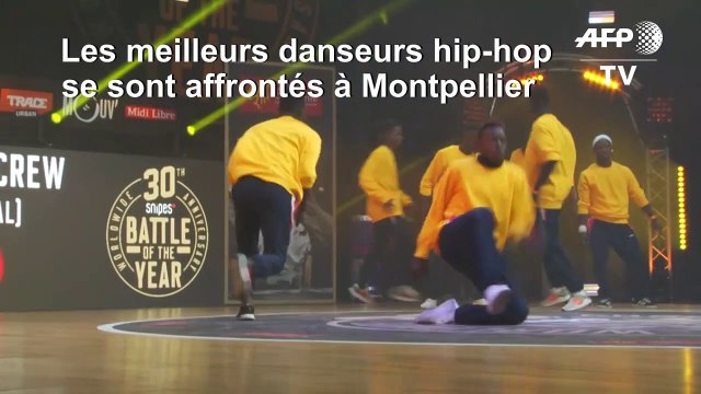 LES MEILLEURS DANSEURS HIP-HOP S'AFFRONTENT A MONTPELLIER