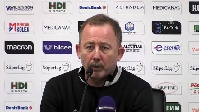 BtcTurk Yeni Malatyaspor-İstikbal Mobilya Kayserispor maçının ardından - Sergen Yalçın