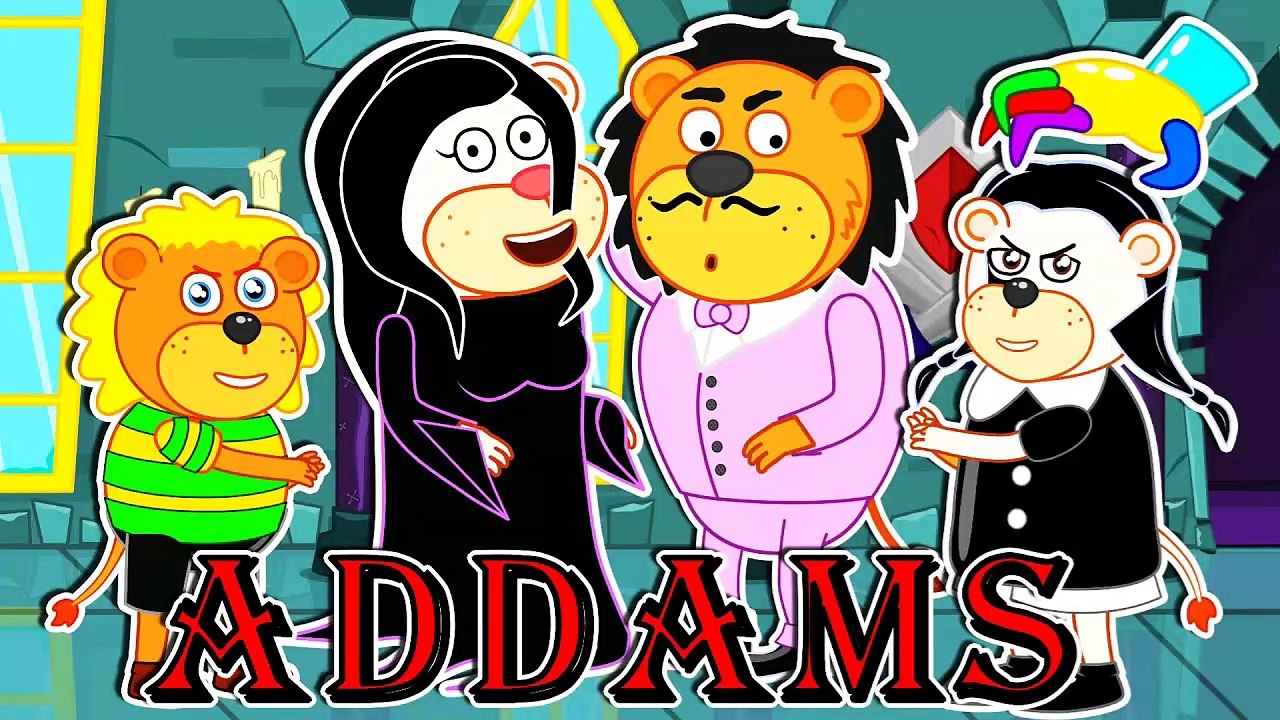 Pretend Halloween Family | Cartoon for Kids