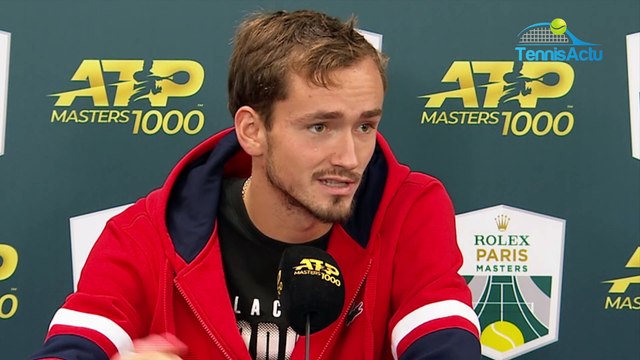 Rolex Paris Masters 2019 - Daniil Medvedev a un rêve : Gagner le Masters de Londres !