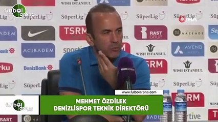 Mehmet Özdilek: “Haftalar ilerledikçe daha iyi bir takım haline geleceğiz”