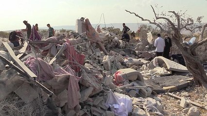 Video purportedly shows aftermath of US raid targeting al-Baghdadi