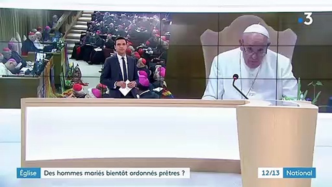 Ordination d'hommes mariés dans l'église catholique :  avis mitigé chez les fidèles