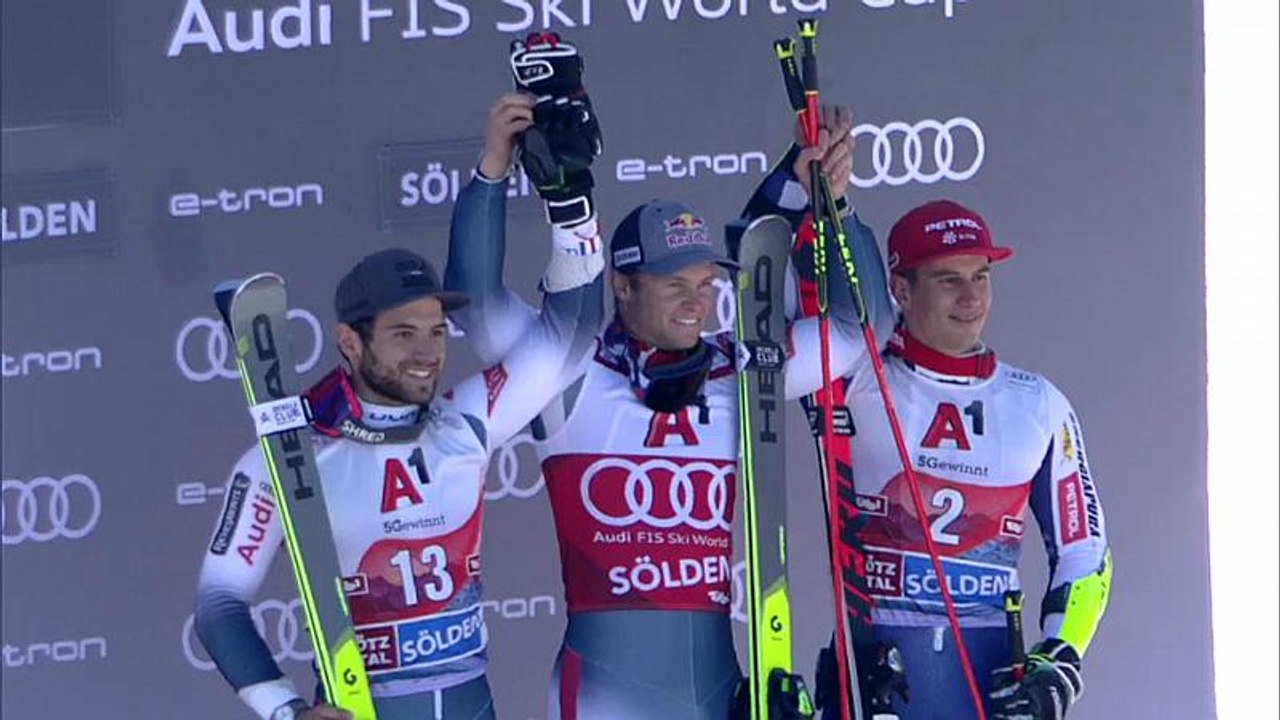 Alexis Pinturault gewinnt Weltcup-Auftakt in Sölden
