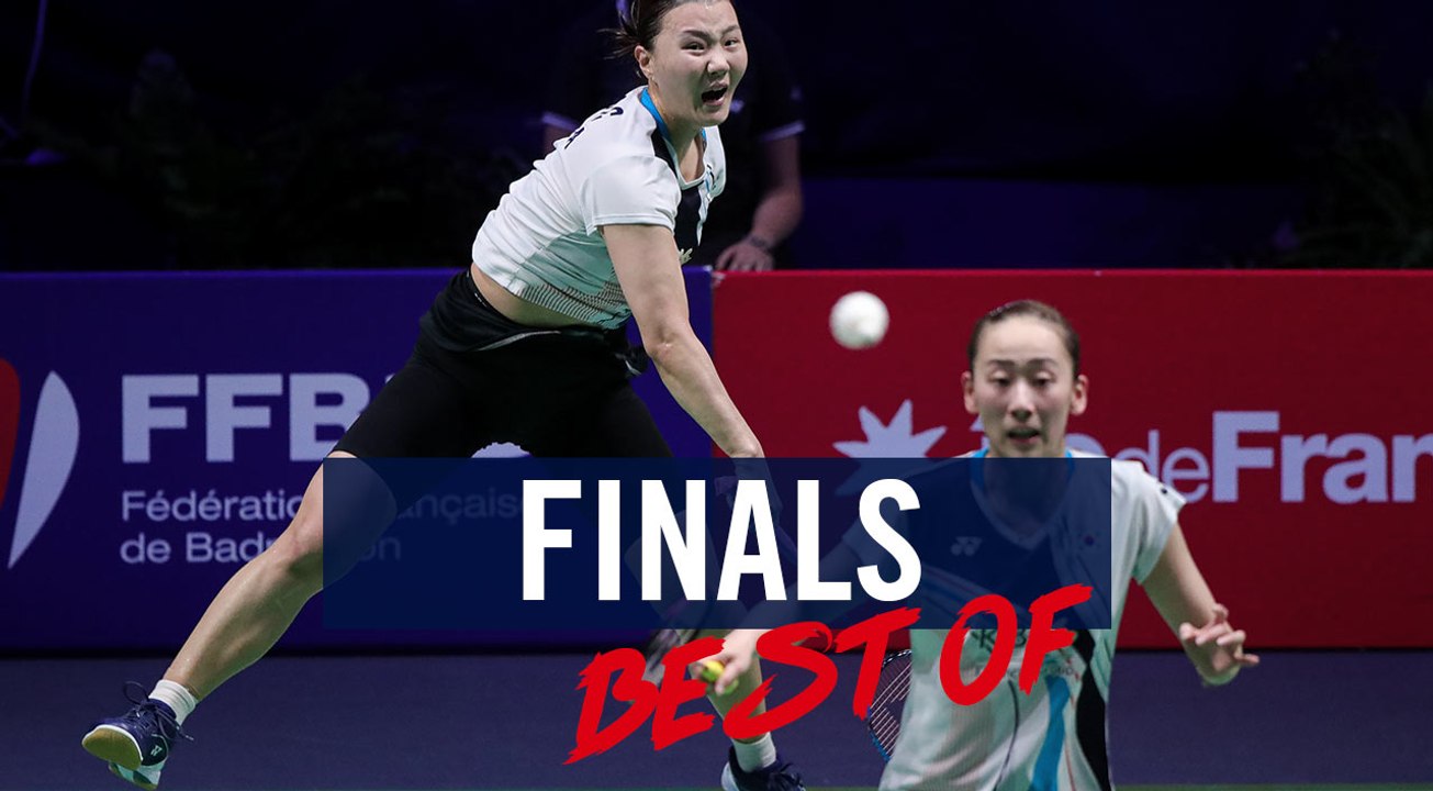 FRENCH OPEN - WD - FINAL - KIM/ KONG (KOR) VS LEE / SHIN (KOR)