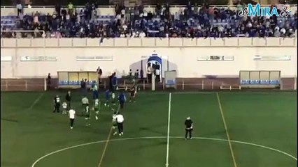 Agreden al portero del Xerez DFC Héctor Pizana en el derbi con el Xerez CD