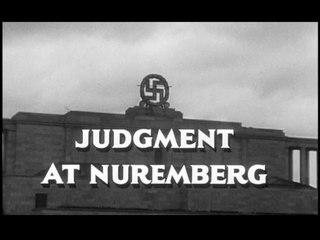 Judgment at Nuremberg Movie (1961) Spencer Tracy, Burt Lancaster, Richard Widmark