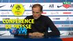 Conférence de presse Paris Saint-Germain - Olympique de Marseille (4-0) : Thomas TUCHEL (PARIS) - André VILLAS BOAS (OM) / 2019-20