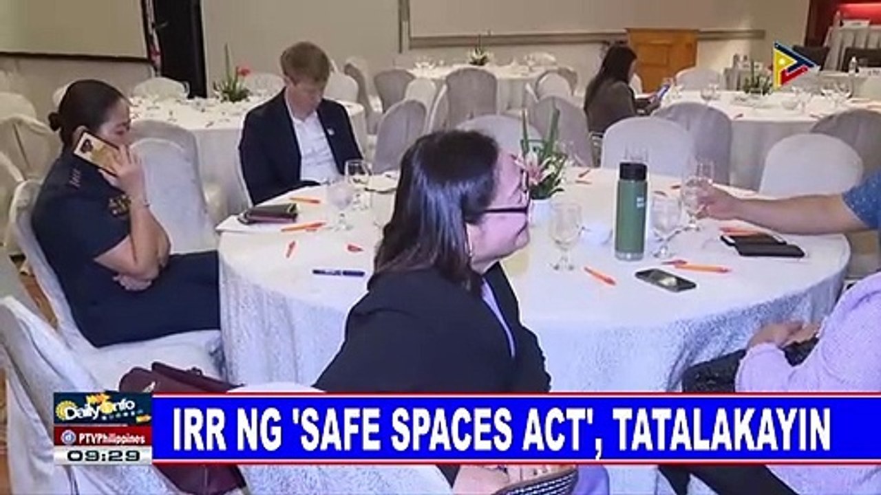IRR ng 'Safe Spaces Act,' tatalakayin