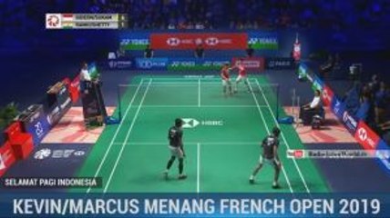 Kevin/Marcus Juara French Open 2019