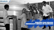 Jokowi dan Iriana, Menikmati Senja di Kaimana