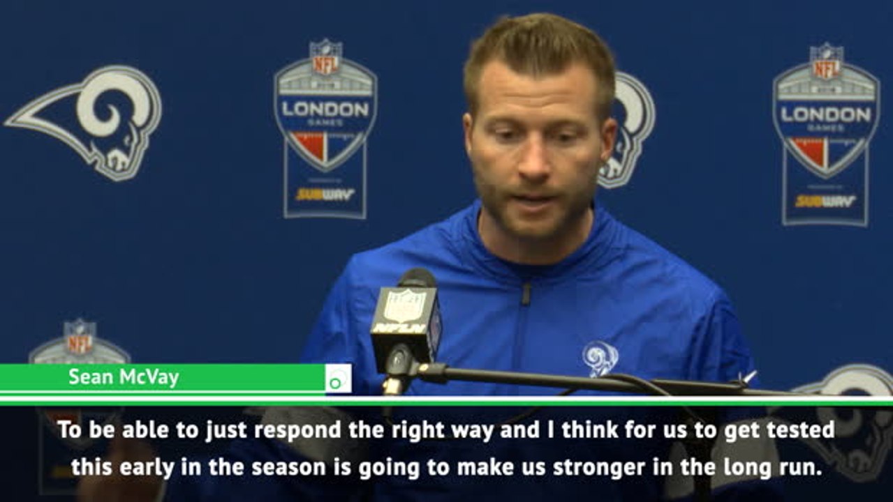 McVay praises Rams response since 49ers defeat