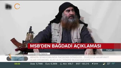 MSB'den Bağdadi açıklaması