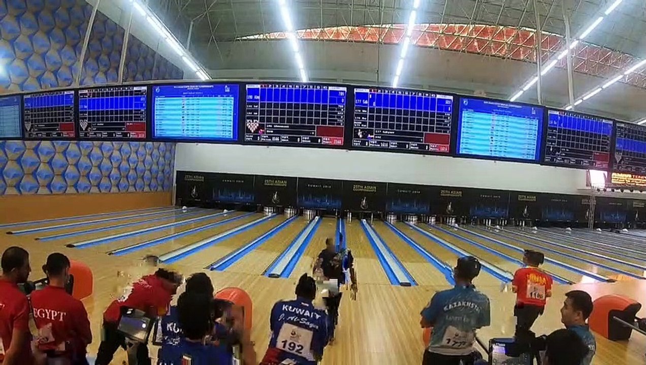 Team of 5 Men Block 2 - Lanes 3-10 - 25th Asian Tenpin Bowling Championships 2019