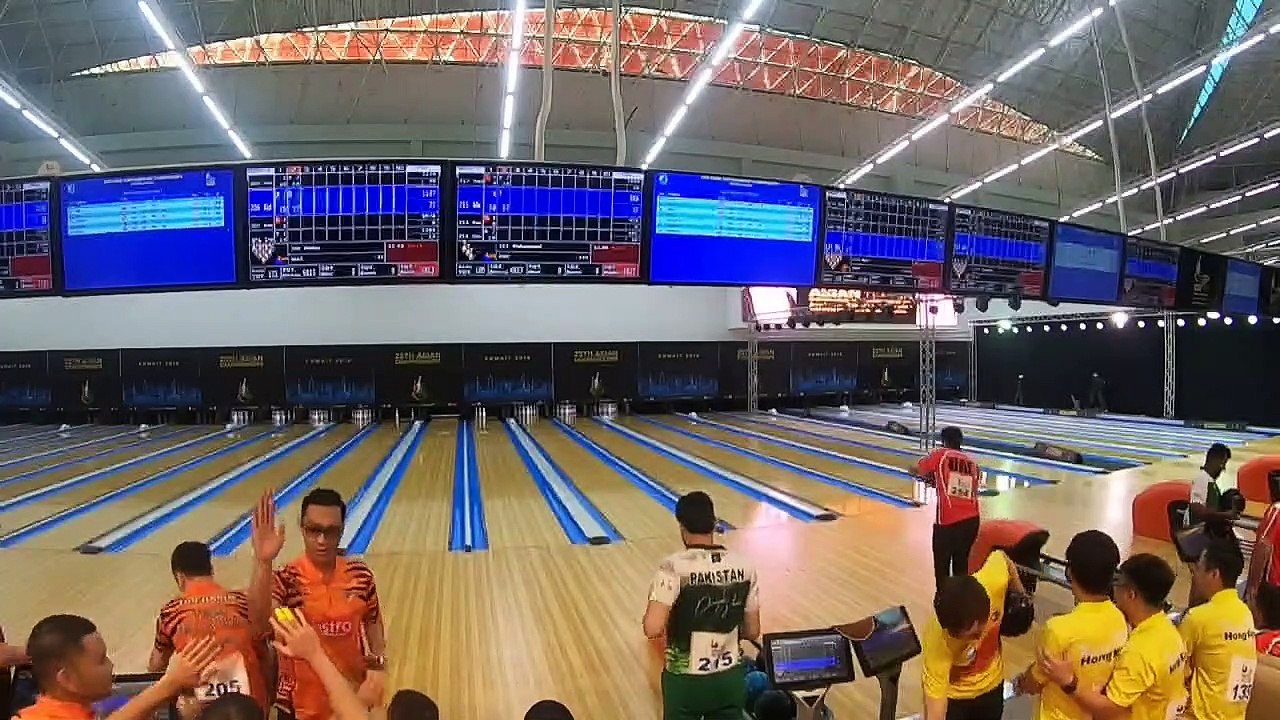 Team of 5 Men Block 2 - Lanes 11-18 - 25th Asian Tenpin Bowling Championships 2019