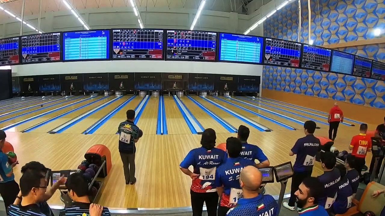 Team of 5 Men Block 2 - Lanes 41-48 - 25th Asian Tenpin Bowling Championships 2019