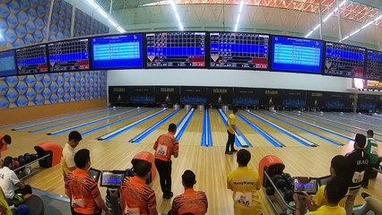 Team of 5 Men Block 2 - Lanes 3-10 - 25th Asian Tenpin Bowling Championships 2019