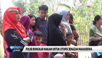 Polisi Bongkar Makam untuk Otopsi Jenazah Mahasiswa