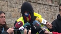 Un armilla groga explica que ha estat escorcollat pels Mossos a la Jonquera