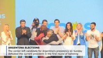 Opposition candidate wins Argentina's presidency in 1st round