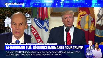 Al-Baghdadi tué: séquence gagnante pour Trump (1/2) - 27/10