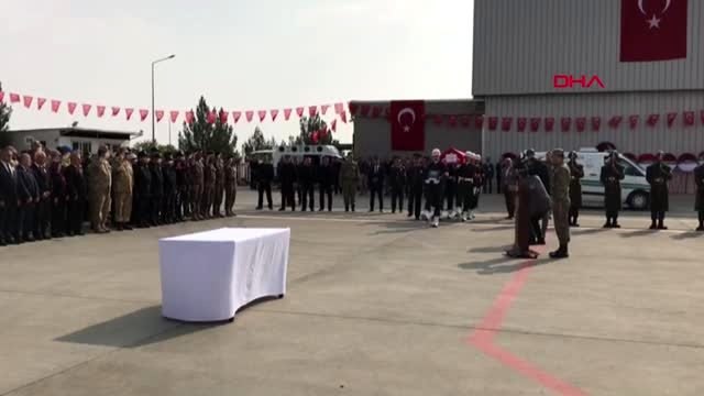 Şanlıurfa-şehit ulaştırma uzman onbaşı tahsin sarıtosun memleketi kocaeli'ne uğurlandı