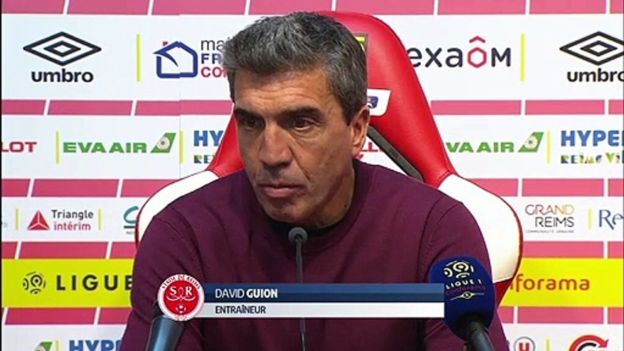 SDR-NO (0-0) : la conférence de David Guion