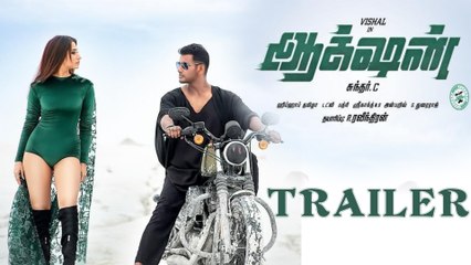 Action Official Trailer | Vishal| Tamannaah| HipHop Tamizha | Sundar. C