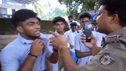 Student Beaten Up By Police At Varkala School | Oneindia Malayalam