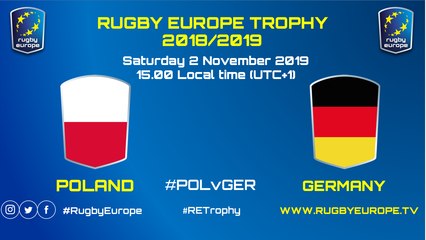 POLAND / GERMANY - RUGBY EUROPE TROPHY 2019 /2020