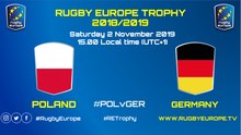 POLAND / GERMANY - RUGBY EUROPE TROPHY 2019 /2020