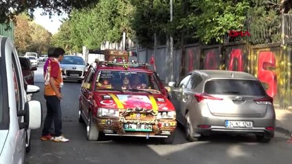 'Galatasaraylı araba' yine florya'da!