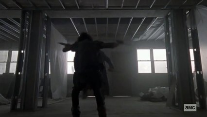 The Walking Dead : Daryl vs. Beta FIGHT scene - Norman Reedus Ryan Hurst
