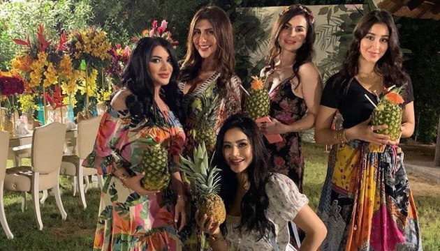 هكذا احتفلت لجين عمران بعيد ميلادها الـ42