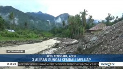 Hujan Deras, Tiga Sungai di Kabupaten Aceh Tenggara Meluap