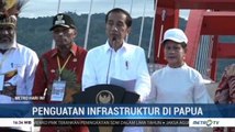 Jokowi Resmikan Jembatan Holtekamp di Papua
