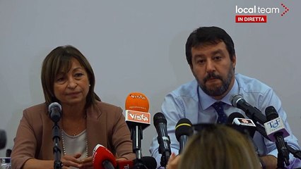 Perugia - Salvini e Tesei in conferenza stampa (28.10.19)