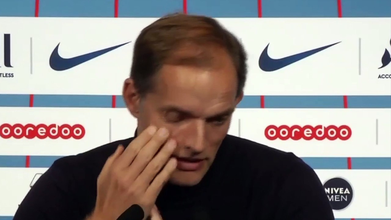Football - Thomas Tuchel Press Conference PSG 4 - 0 OM