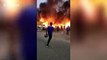 Massive blaze guts makeshift firecracker shops in northern India