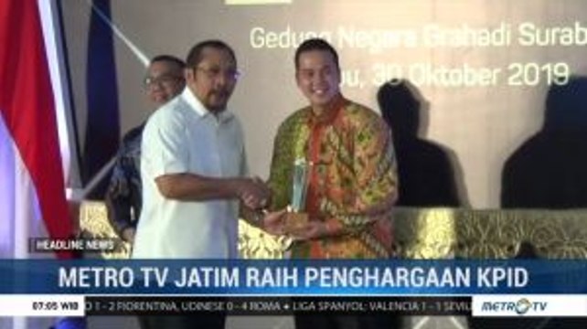Metro TV Jatim Raih Penghargaan KPID