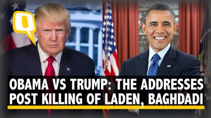 Download Video: Obama Vs Trump: How the Two US Presidents Announced the Killing of Laden, Baghdadi