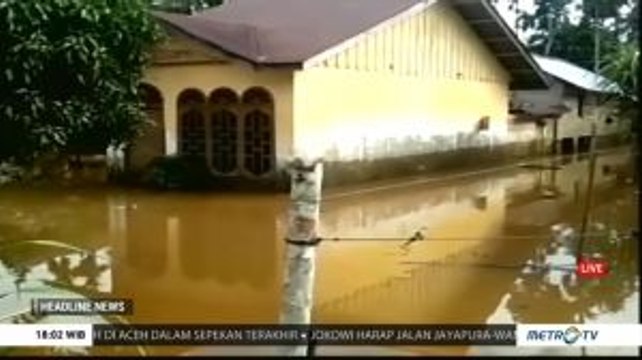 Korban Banjir di Aceh Mengungsi Karena Trauma