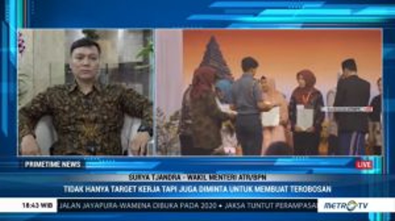 Wajah Baru Wakil Menteri ATR/BPN
